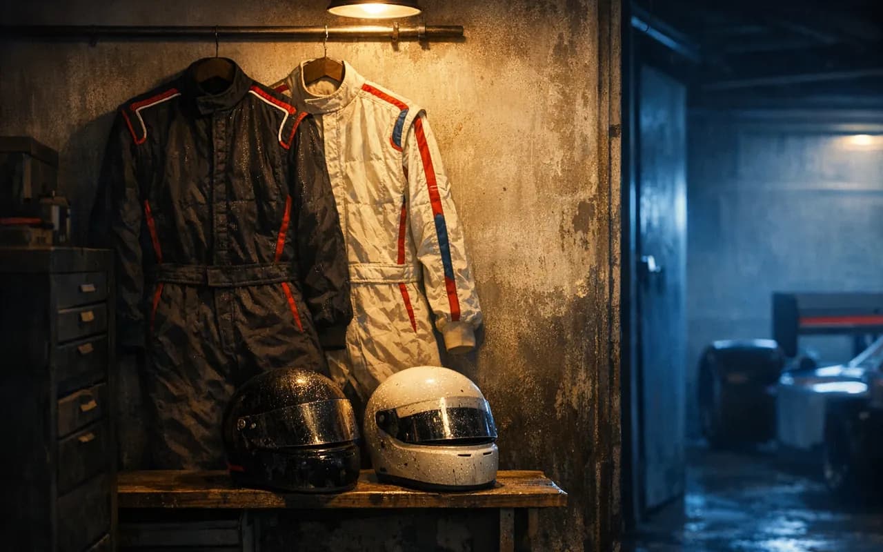 Insert — one rack, two uniforms